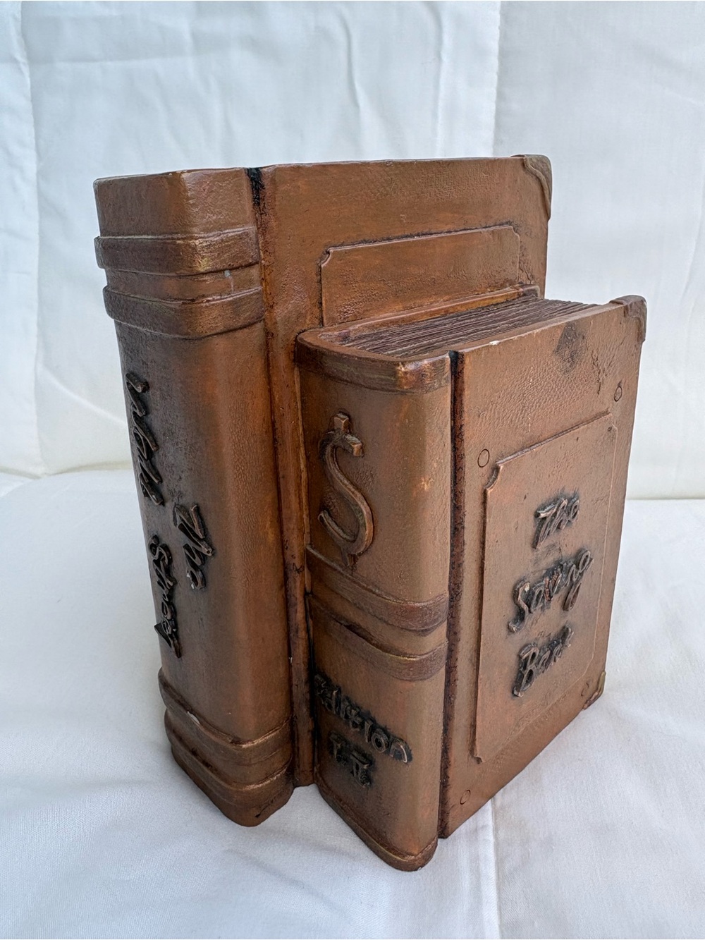 Vintage Wall Street Saving Bank Edition IV AE Bank. Copyright 1890 Limited Ed.